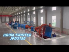 Machine de torsion de tambour de haute qualité pour le câblage et l'enroulement de grands câbles d'alimentation à section transversale