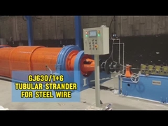 Efficacité énergétique Machine de jonction tubulaire pour la fabrication de câbles JGG-500/1+6