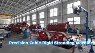 Pose de fil de précision de machine de toronnage de câble