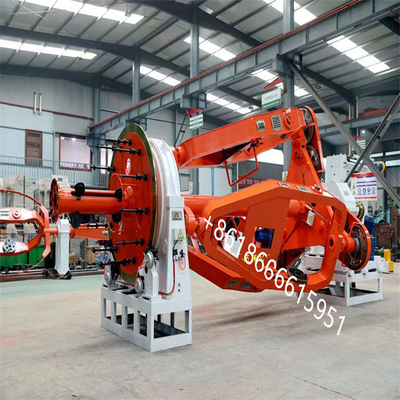Type de berceau de machine d'immobilisation de câble d'OIN de fil électrique