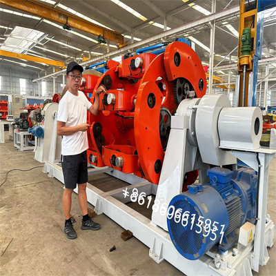 Câbleuse planétaire serrée par des ressorts à disque et libérée par un dispositif pneumatique JLY-315/1+6+12+18
