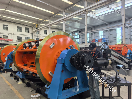 12+18+24 / 500 Machine de fixation de câbles de type rigide à chargement automatique durable pour fil de cuivre