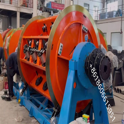 Machine à stratifier rigide 630/6+12+24 pour la production de fil avec système de bobine de chargement manuel