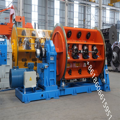 Machine de fabrication de câbles personnalisables 630/1+18 pour le blindage et le dépistage du fil de cuivre