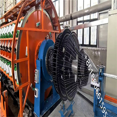 Machine à câbles blindés à vitesse sans pas 400/42+42 pour différentes spécifications de câbles