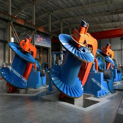 Ø2240 mm Bobine à rotation centrale à décharge Taille PN2000-PN2240 Machine à tourner le tambour avec une puissance moteur de 22 kW et une vitesse de rotation de 50 r/min