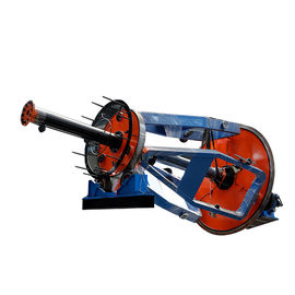 Machine d'immobilisation de support de remplissage, chaîne de production de fond de câble