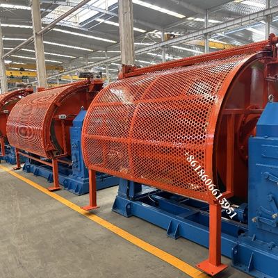 Machine de fixation de câbles personnalisable avec direction de torsion S / Z Moteur à entraînement facultatif 55 kW Vitesse linéaire 61m/min