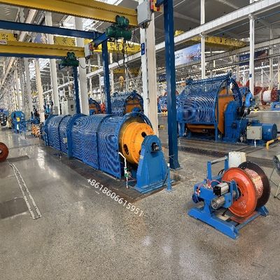 Efficacité énergétique Machine de jonction tubulaire pour la fabrication de câbles JGG-500/1+6