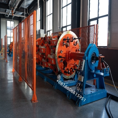 Machines à fabriquer des fils et câbles en cuivre Machines à tresser et à toronner planétaires pour câbles en cuivre