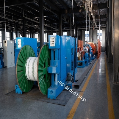 Machine à brins planétaire à fonctionnement facile pour la fabrication de câbles en fil de cuivre