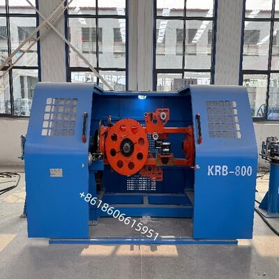 Machine de jonction rigide avec 36 bobines, une bride à rouleaux de 500 mm et une cage à plusieurs sections pour le jonction de fils à grande vitesse