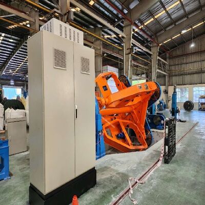 Versatile 1+5 Cradle Planetary Strander for Control & Power Cables