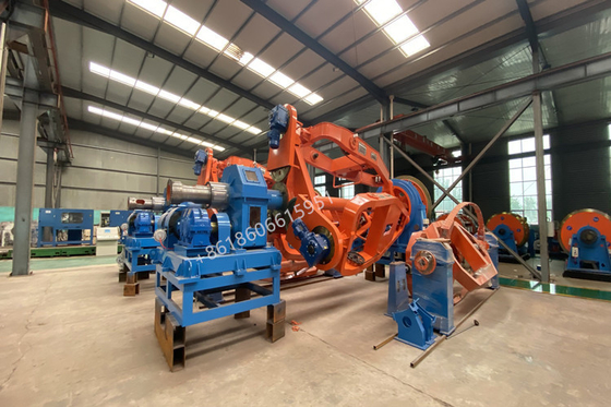 Machine à grande vitesse de Layup de berceau pour l'équipement de fabrication de câbles d'ABC 35-240sqmm